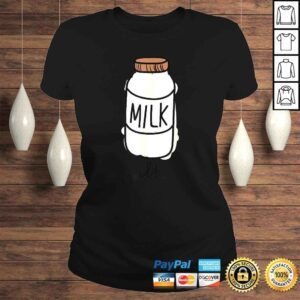 ClassicLadies Milk Carton Shirt Milky Match Pair with Cookie Costume Shirt