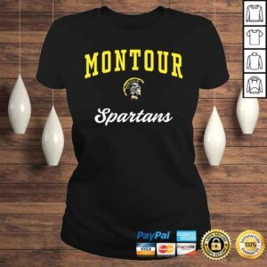 ClassicLadies Montour High School Spartans Shirt C3