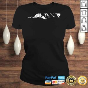 ClassicLadies Mountain HeartbeaShirt Best Mountain Climbing Hiking Tee