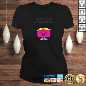 ClassicLadies Mr Men Little Miss Chatterbox VNeck TShirt