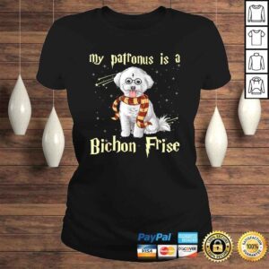 ClassicLadies My Patronus Is A bichon frise Shirt for Dog Lovers Shirt