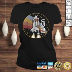 ClassicLadies NASA Shuttle Launch With Rainbow C1 Shirt