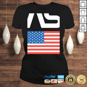 ClassicLadies NASA Worm Logo With American Flag Pullover Hoodie