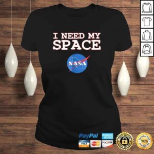 ClassicLadies NASA logo I need my space TShirt