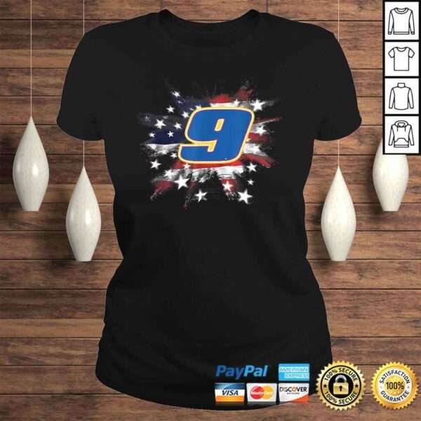 NASCAR - Chase Elliott - Fireworks V-Neck T-Shirt - Image 3