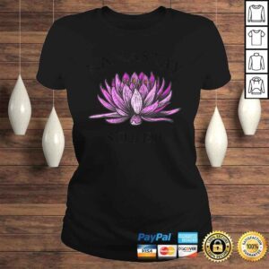 ClassicLadies Namastay Sober NA AA 12 Step Recovery VNeck TShirt