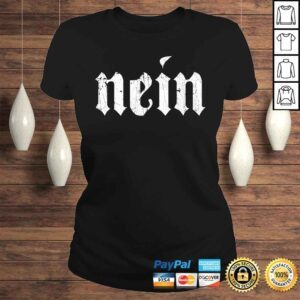 ClassicLadies Nein Shirt German No Funny kids Saying Germany Vintage Tee