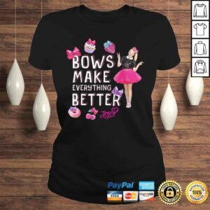 ClassicLadies Nickelodeon JoJo Siwa Bows Make It Better Tee Shirt