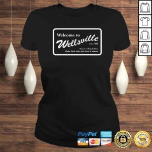 ClassicLadies Nickelodeon Pete Pete Wellsville Sign Gift TShirt