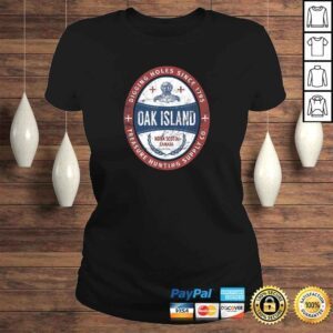 ClassicLadies Oak Island Treasure Hunting Retro Templar Knight Treasure Gi TShirt