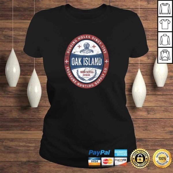 Oak Island Treasure Hunting Retro Templar Knight Treasure Gi TShirt - Image 3