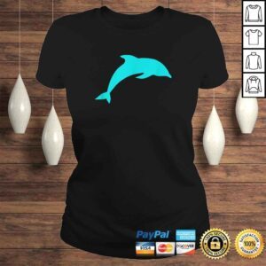 ClassicLadies Official Blue Dolphin Shirt Football TShirt