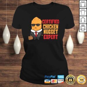 ClassicLadies Official Certified Chicken Nugget Expert Gift for Kids Boys Girls Tee Shirt