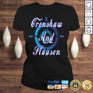 ClassicLadies Official Crenshaw And Slauson Hustle VNeck TShirt