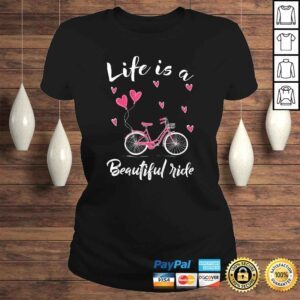 ClassicLadies Official Cycling Life Is A Beautiful Ride Bicycle Gift Top