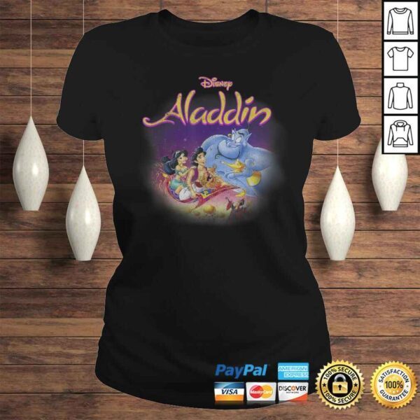 Official Disney Aladdin Magic Carpet Movie CasTShirt - Image 3