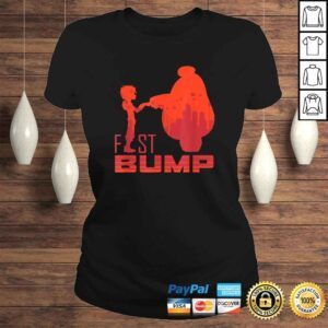 ClassicLadies Official Disney Big Hero 6 Hiro and Baymax Fist Bump Friends Shirt