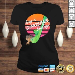 ClassicLadies Official Disney Pixar Good Dinosaur Hug A Dinosaur TShirt