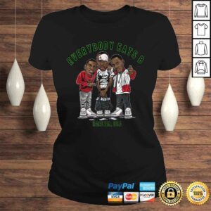 ClassicLadies Official Everybody Eats B VNeck TShirt