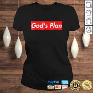 ClassicLadies Official Gods Plan Shirt Inspiring TShirt