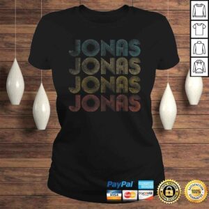 ClassicLadies Official Jonas first given name pride vintage distressed Shirt