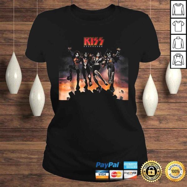 Official KISS - 1976 Destroyer Shirt - Image 3