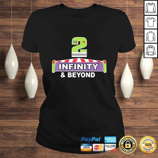 Official Kids 2nd birthday, TWO infinity and beyond, TWO infinity & beyond Shirt - Image 3