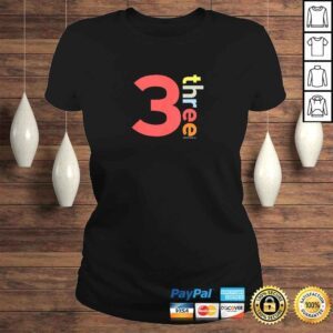 ClassicLadies Official Kids 3rd Birthday Shirt for Boys 3 Age 3 Age Three Boys TShirt