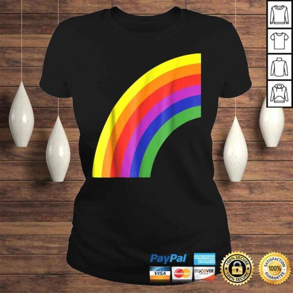 Official (Life Is A) Wonderful Rainbow Colorful Graphic TShirt - Image 3