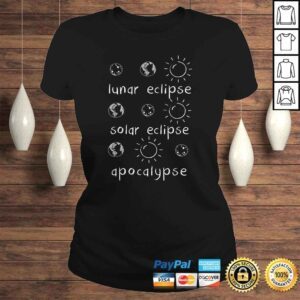 ClassicLadies Official Lunar Solar Eclipse and Apocalypse Funny Science Gift Top