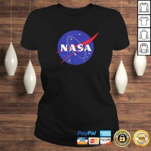 ClassicLadies Official NASA Shirt New Meatball Logo Insignia Symbol Graphic TShirt