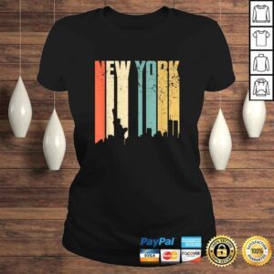 ClassicLadies Official New York Retro Skyline City Shirt