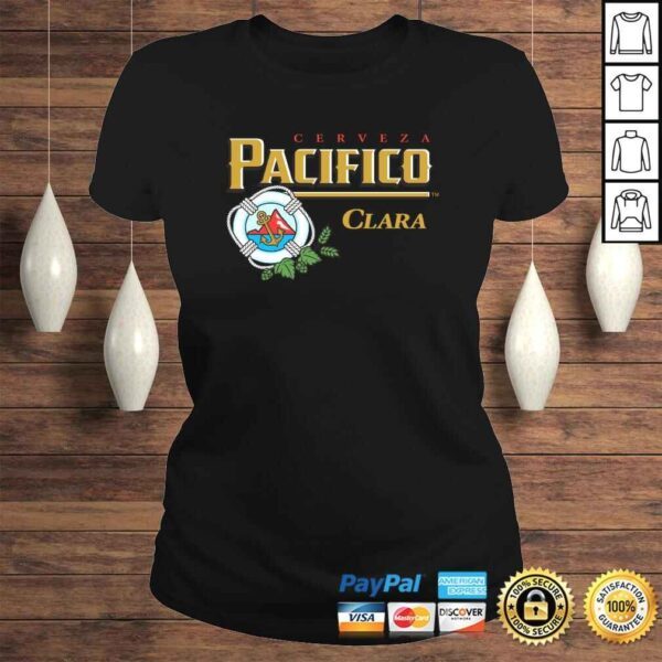 Official Pacifico Logo SweaV-Neck T-Shirt - Image 3