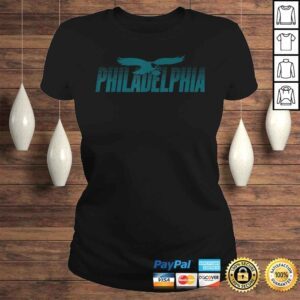 ClassicLadies Official Philadelphia Football Vintage Philly Retro Eagle Gift Top