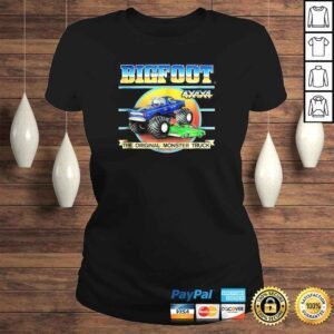 ClassicLadies Official Retro BIGFOOT 4x4x4 The Original Monster Truck Shirt