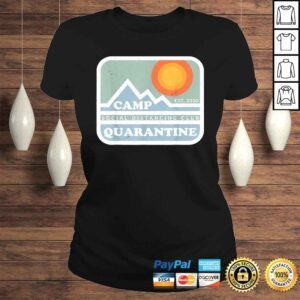 ClassicLadies Official Retro Vintage Camp Quarantine Funny Social Distancing Tee TShirt