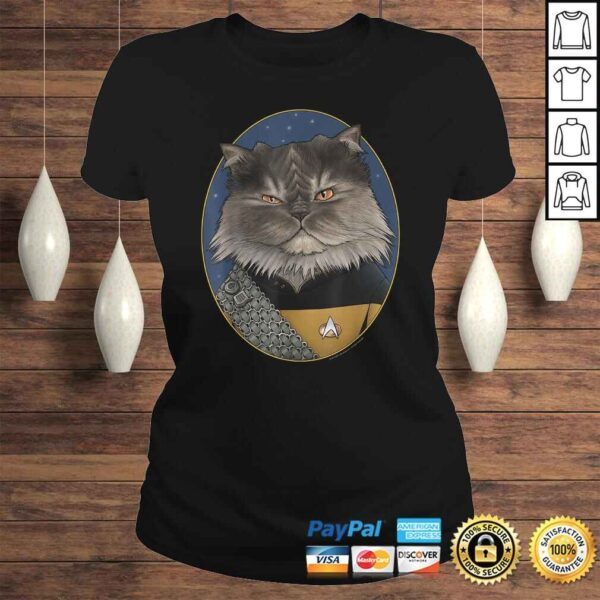 Official Star Trek Worf Cat Formation TShirt - Image 3