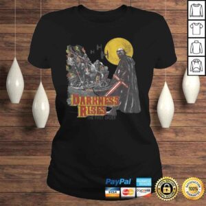 ClassicLadies Official Star Wars The Rise of Skywalker Darkness Rises VNeck TShirt