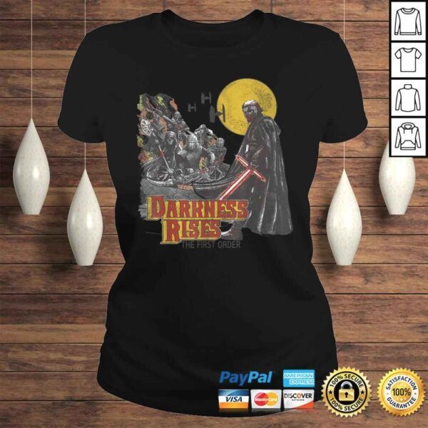 Official Star Wars The Rise of Skywalker Darkness Rises V-Neck T-Shirt - Image 3