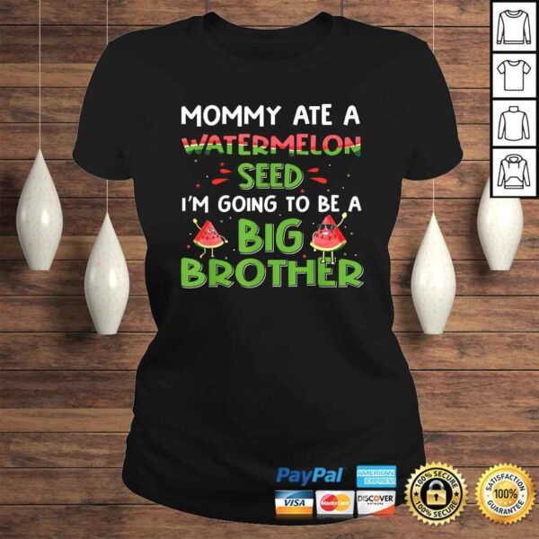 Official Summer Big Brother AnnouncemenShirt Watermelon Baby Reveal V-Neck T-Shirt - Image 3