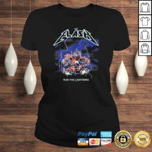 ClassicLadies Official The Flash Run The Lightning VNeck TShirt