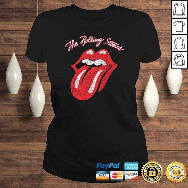 Official The Rolling Stones Script Tongue Logo SweaTShirt - Image 3