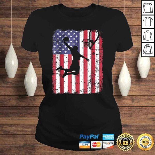 Official USA American Flag Basketball Shirt - Image 3