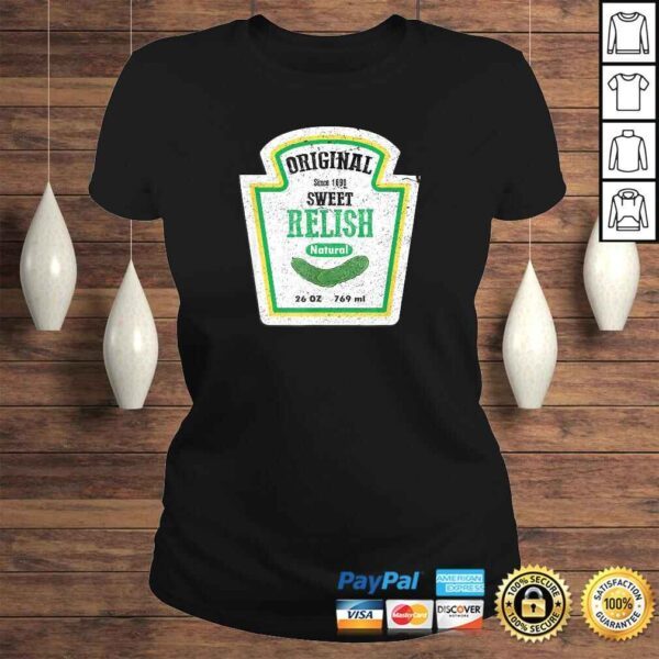 Official vintage sweet relish pickles sauce Halloween Shirt - Image 3