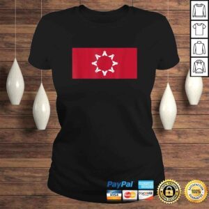 ClassicLadies Oglala Lakota Sioux Flag South Dakota Native American PrinTShirt