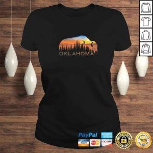 ClassicLadies Oklahoma Sunset Buffalo Gift Top