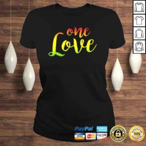 ClassicLadies One Love Rasta Reggae Roots Clothing Shirt Tee No War