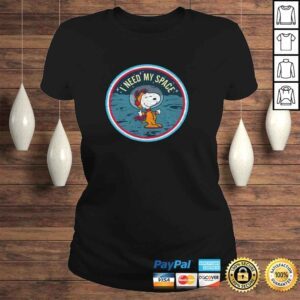 ClassicLadies Peanuts Snoopy I Need Space Long Sleeve TShirt