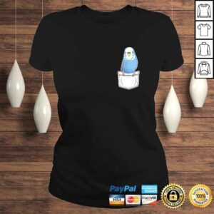 ClassicLadies Pet Budgie Pocket Bird Budgerigar Gift Men Women Kids Shirt