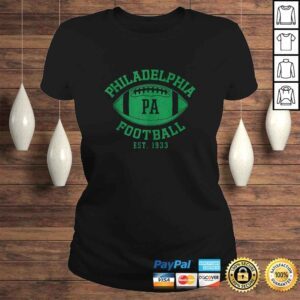 ClassicLadies Philadelphia Football Vintage Philly Retro Eagle Gift Shirt